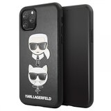 Karl Lagerfeld Originalen ovitek KLHCS69KICKC za iPhone 11 Pro črna trda zaščita - Karl and Choupette Cene