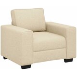  3-dijelni set sofa s jastucima, krem tkanina | shoptok.hr