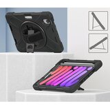 NIKCORP Ovitek za iPad Mini 6 8.3'' s 360° vrtljivim stojalom, ročajem in mestom za pisalo, odporen na udarce, črne barve, (5000139174) | Shoptok.si