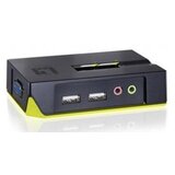 Level One LevelOne 2-Port USB VGA KVM Switch, audio support | shoptok.hr