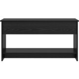 vidaXL s policom s pohranom Crni hrast 102 x 50 x 52.5 cm Konstruirano drvo | shoptok.hr