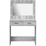  Toaletni stol Siva Sonoma 78,5 x 41 x 135 cm Konstruirano drvo | shoptok.hr