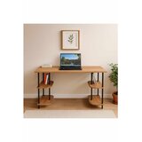 Hanah home radni sto Peka113, 120 cm, bor / crni Cene