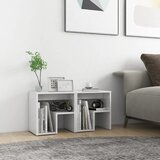  Noćni ormarić 2 kom sjajni bijeli 40x30x40 cm konstruirano drvo | shoptok.hr