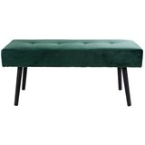 Bonami Essentials Temno zelena žametna klop loomi.design Skiby Cene