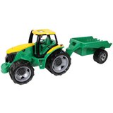 Lena LENA: Veliki zeleno-žuti traktor sa prikolicom 93cm | shoptok.hr