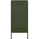vidaXL Komoda olivno zelena 36x39x79 cm hladno valjano jeklo | Shoptok.si