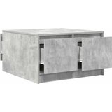  Stol za kavu s ladicama beton sivi 70,5x70x40 cm | shoptok.hr