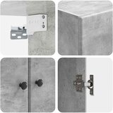  Set ormara 2 kom. Betonska siva Konstruirano drvo 69 x 34,5 x 90 cm | Shoptok.si