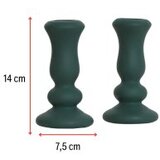 WALLXPERT set ukrasnih predmeta (2 komada) figure candle green | ePonuda.com