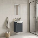 Hanah home Polica za kupatilo, Antracit | Eponuda.com