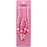 Takk Nika girl, set lančić i narukvica, jednorog, roze Cene