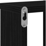  Polica na zidu Zidne s pohranom Crni hrast 104.5 x 43 x 10 cm | Eponuda.com