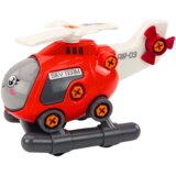  Helikopter DIY za sastavljanje s alatom - crveni | Shoptok.si
