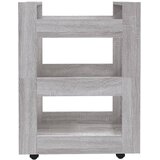  Kuhinjska kolica siva boja hrasta 60x45x80 cm konstruirano drvo | shoptok.hr