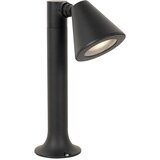 QAZQA Moderni zunanji steber črn 30 cm IP44 nastavljiv - Ciara Cene