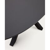 Kave Home Jedilna miza s stekleno mizno ploščo 100x200 cm Argo – | Shoptok.si