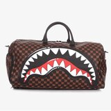 Sprayground Sharks in paris wtf bubble brown check d | Eponuda.com