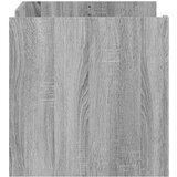  Stolić za kavu siva boja hrasta 80x50x50 cm konstruirano drvo | shoptok.hr