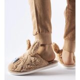 Gemre Beige slippers with ears and a bow Bruno | shoptok.hr