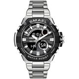 Sat SMAEL EF-35294 - Srebrna / Crna KP35294 Cijene
