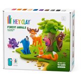 Hey Clay Hej Clay: Veliki set za modeliranje s aplikacijom - Šumske životinje | shoptok.hr