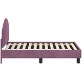  Okvir kreveta za malu djecu s naslonom Ljubičasta 70 x 140 cm | shoptok.hr