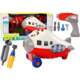 Avion za sastavljanje s alatom Air - crveni Cijene