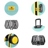Zoozie Bags set kofera 6438, 3 dijela, boja mente | Eponuda.ba