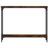  Konzolni stol boja hrasta 100 x 22,5 x 75 cm konstruirano drvo | Eponuda.com