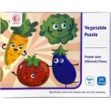  Dječje puzzle povrće i domaće životinje 24 komada Model 02 | Shoptok.si