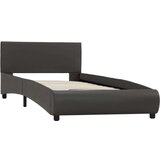  Za krevet od umjetne kože s LED svjetlom sivi 90 x 200 cm | shoptok.hr