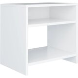 Furnova Nočna omarica bela 40x30x40 cm iverna plošča, (21927560) | Shoptok.si