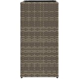  Vrtna sadilica siva 30 x 30 x 60 cm od poliratana | shoptok.hr