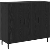  Kreveta Crni hrast 90 x 34 x 80 cm Konstruirano drvo | shoptok.hr