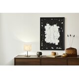 Fischer & Honsel Črna/bež namizna svetilka s tekstilnim senčilom (višina 30 cm) Kate – | Shoptok.si