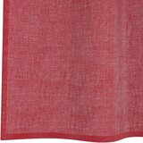 Voile zavjese s petljama 2 kom. vinsko crvene 140x175 cm | shoptok.hr