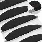  Samoljepljivi stepenasti ulošci Polukružni 15 pcs Antracit | shoptok.hr