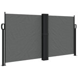  The Living Store Zložljiva stranska tenda antracitna 120x1200 cm - Zložljiva Stranska Tenda, (21498490) | Shoptok.si
