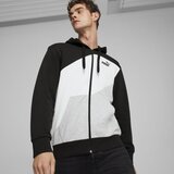 Puma POWER COLORBLOCK FULL ZIP HOODIE TR Muška majica s kapuljačom, crna, veličina | shoptok.hr