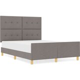  Postelja Taupe 140x190 cm Tkanina, (22049364) | Shoptok.si