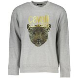 Cavalli Class MEN&#39;S GRAY ZIPLESS SWEATSHIRT | shoptok.hr