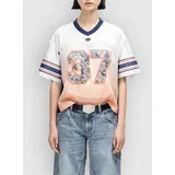 San Remo #37 T-shirt flame blanc