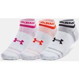 Under Armour Socks UA Essential Low Cut 3pk-WHT - unisex | ePonuda.com