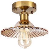  Stropni luster TRISH 1xE27/15W/230V zlatna/dimljeno bež | Eponuda.com