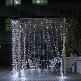 Ukrasna led svetla zavesa 3x3m hladno bela