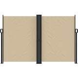  Zložljiva stranska tenda bež 160x1000 cm | Shoptok.si