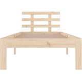  Okvir za krevet od masivnog drva 75 x 190 cm jednokrevetni | shoptok.hr
