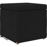  Stolica Črna 41 x 41 x 40 cm Tkanina in obdelano les, (5000243291) | Shoptok.si