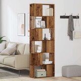 vidaXL Ormarić za knjige/Sobna pregrada staro drvo 60x24x186 cm | shoptok.hr